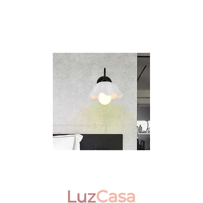 Pintura country contemporânea moderna para proteção ocular em estilo mini com luz ambiente de parede