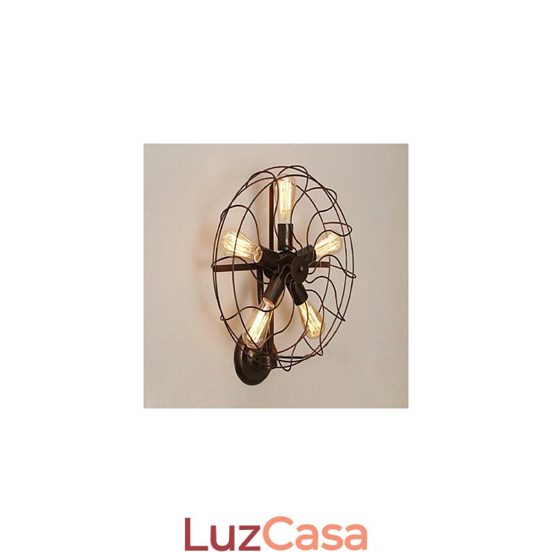 Pintura tradicional clássica rústica de chalé country para arandelas de parede de luz ambiente estilo mini