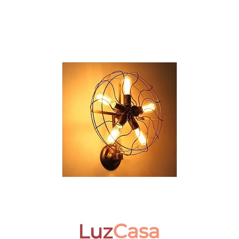 Pintura tradicional clássica rústica de chalé country para arandelas de parede de luz ambiente estilo mini