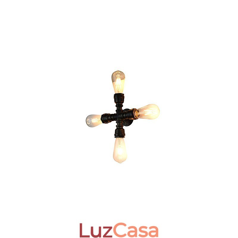 Lodge rústico tradicional clássico antigo latão recurso para luz ambiente luzes de parede luz de parede