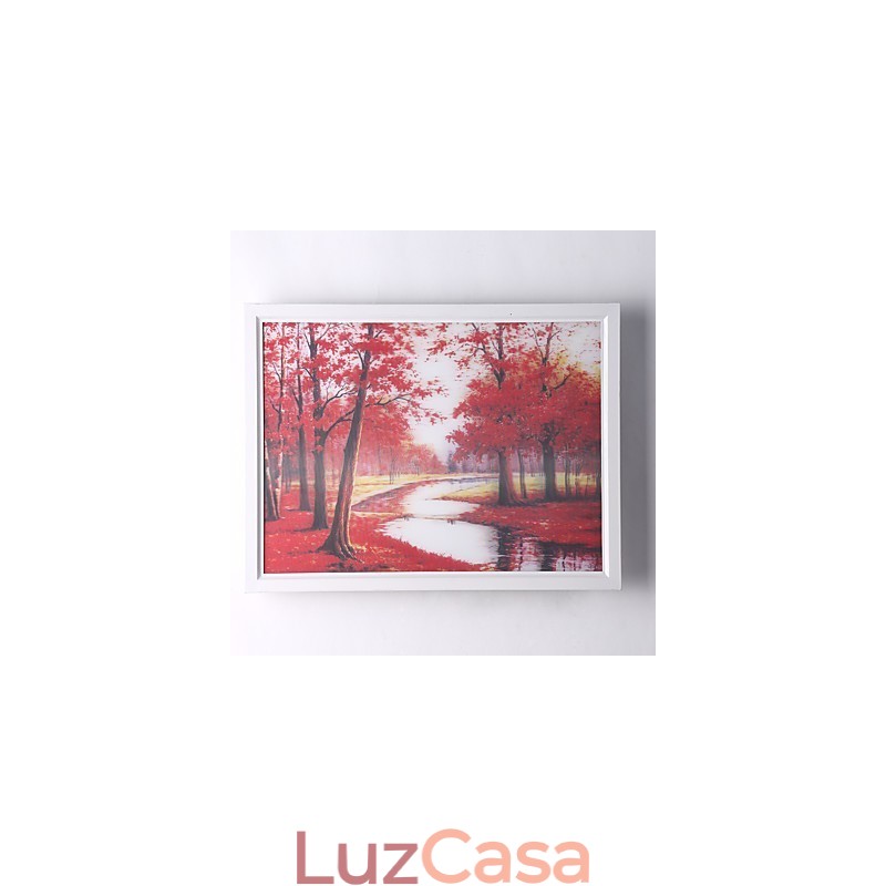 Pintura contemporânea moderna integrada, recurso de pintura contemporânea para arandelas de parede com luz ambiente