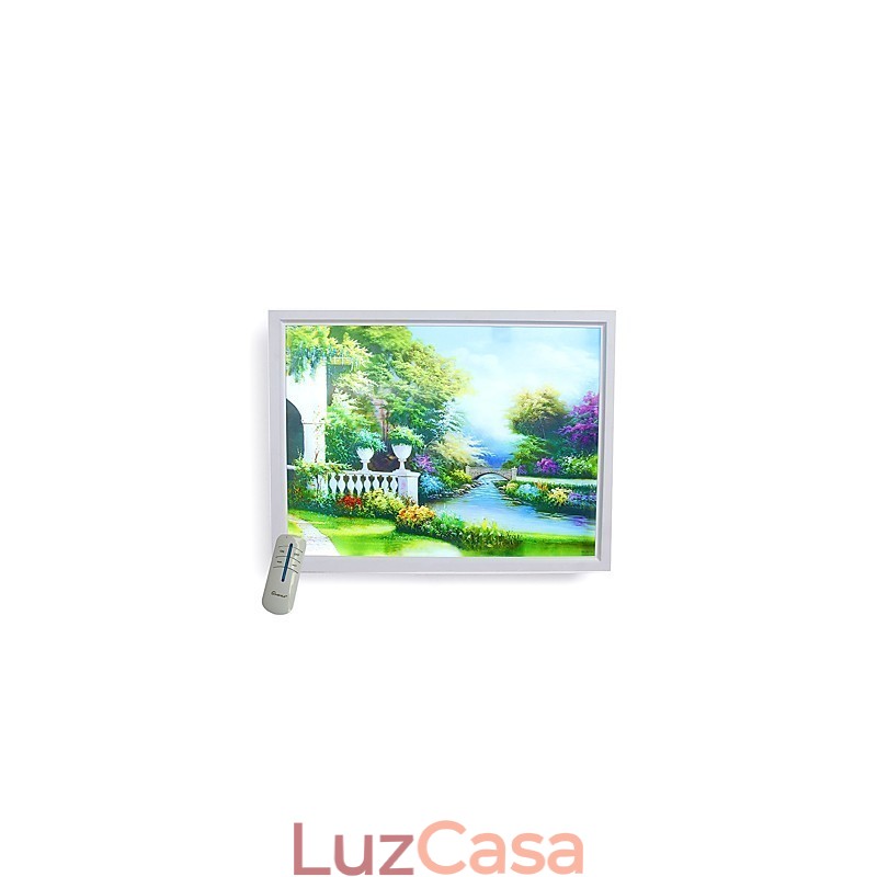 Pintura moderna contemporânea integrada, recurso de pintura contemporânea para arandelas de parede com luz ambiente