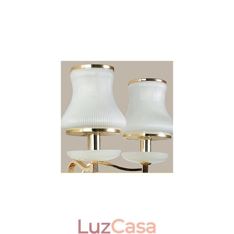 Recurso moderno e contemporâneo galvanizado para luzes de parede de proteção ocular em estilo mini cristal