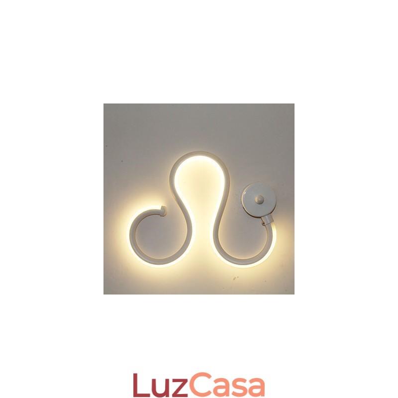 Lâmpada minimalista moderna Lâmpada de alumínio Lâmpada de cabeceira de quarto Decoração Designers Iluminação de corredor em forma Lâmpadas criativas para sala de estar