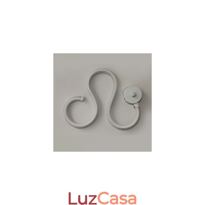 Lâmpada minimalista moderna Lâmpada de alumínio Lâmpada de cabeceira de quarto Decoração Designers Iluminação de corredor em forma Lâmpadas criativas para sala de estar