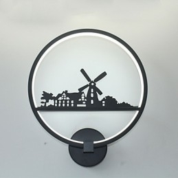 Pintura Contemporânea Moderna Característica para Luzes de Parede de Luz Ambiente Luz de Parede