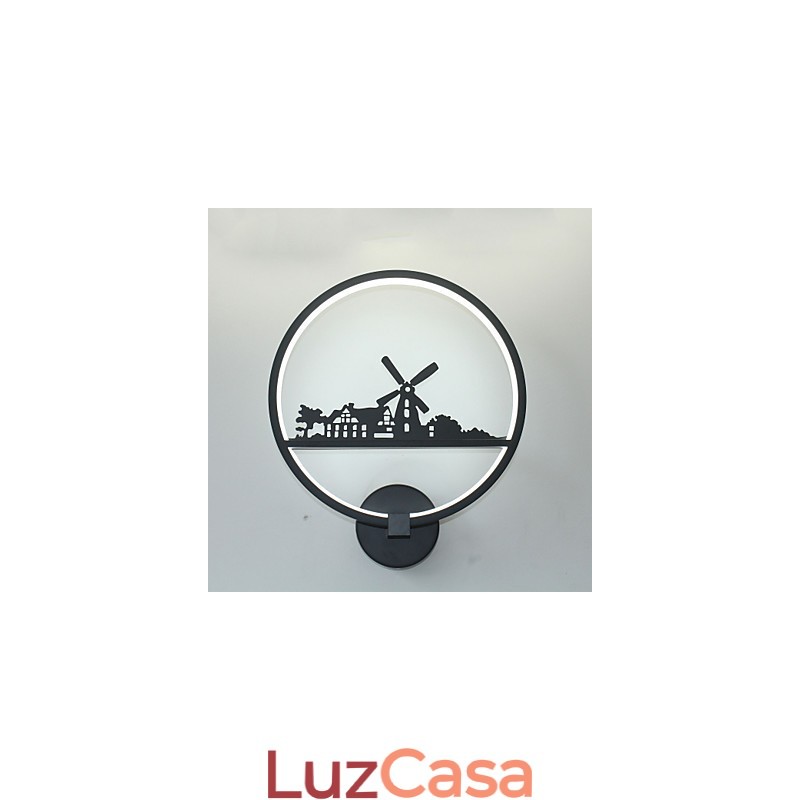 Pintura Contemporânea Moderna Característica para Luzes de Parede de Luz Ambiente Luz de Parede