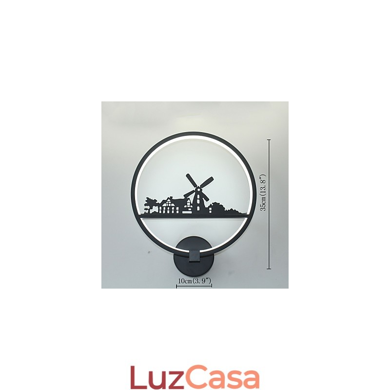 Pintura Contemporânea Moderna Característica para Luzes de Parede de Luz Ambiente Luz de Parede