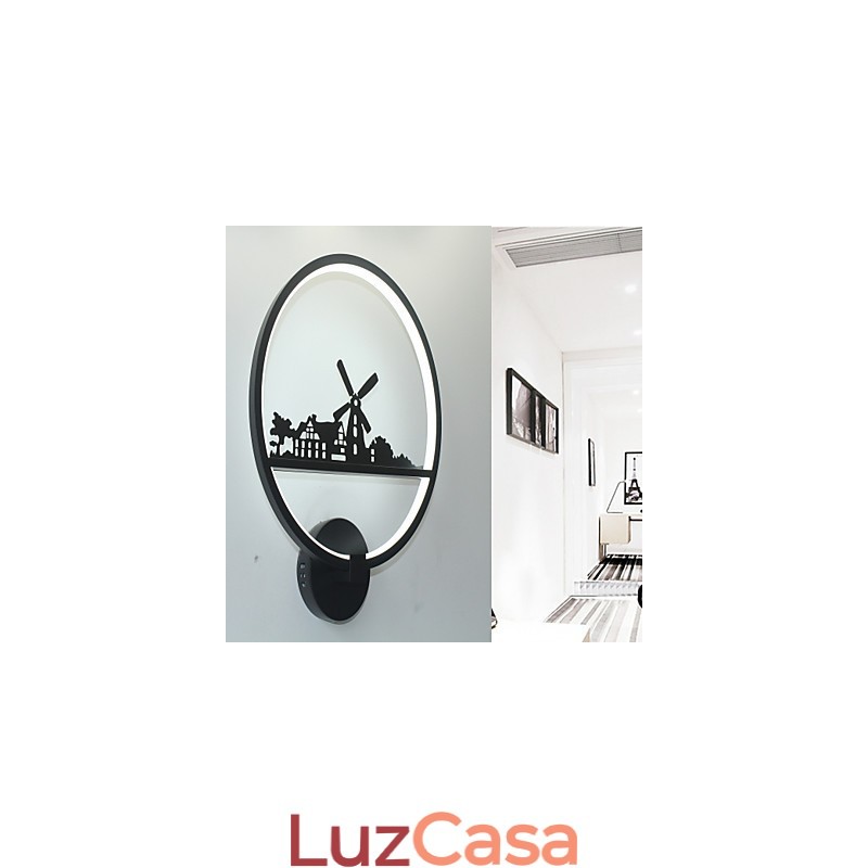 Pintura Contemporânea Moderna Característica para Luzes de Parede de Luz Ambiente Luz de Parede