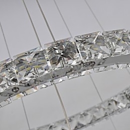 Lustre de Metal Cromado Clássico Tradicional