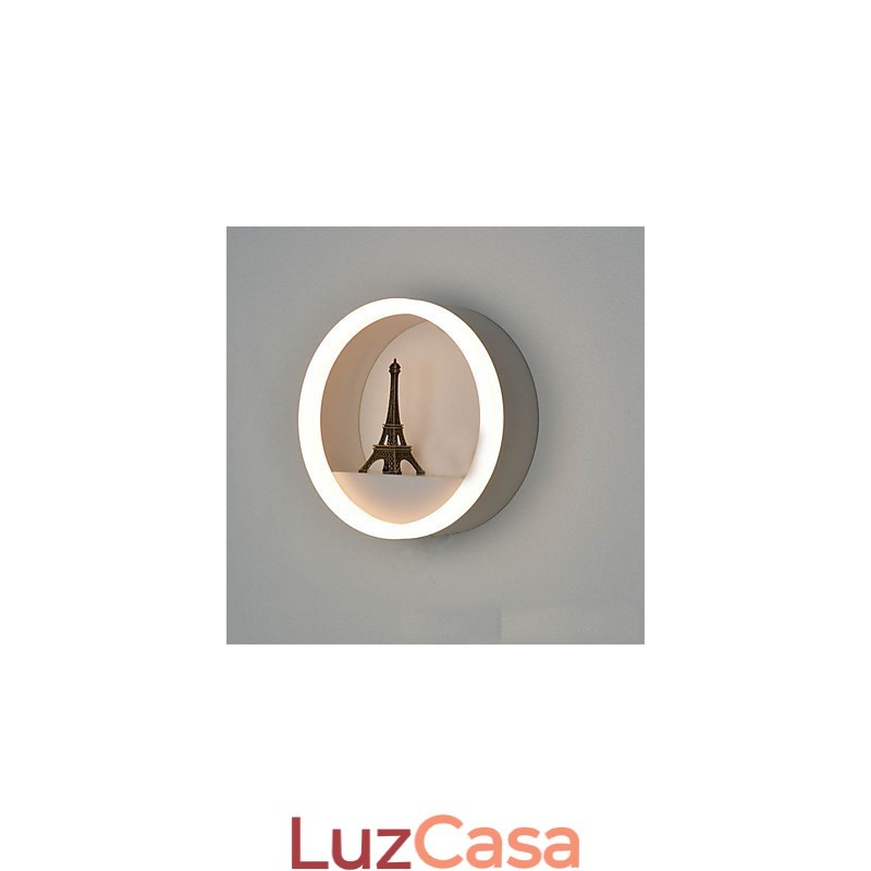 Pintura moderna contemporânea integrada, recurso de pintura contemporânea para arandelas de parede com luz ambiente