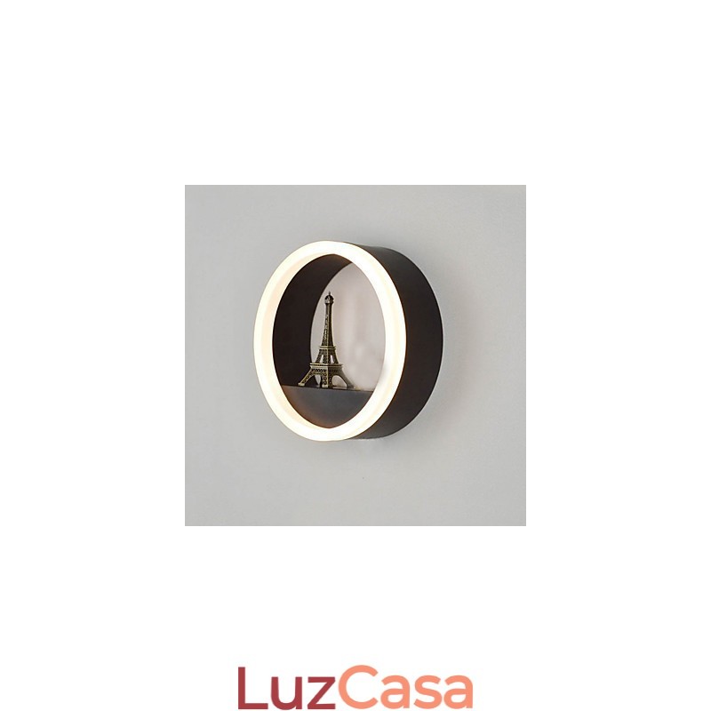 Pintura moderna contemporânea integrada, recurso de pintura contemporânea para arandelas de parede com luz ambiente