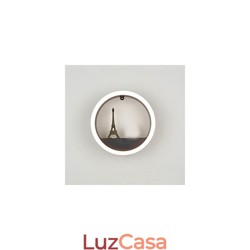 Pintura moderna contemporânea integrada, recurso de pintura contemporânea para arandelas de parede com luz ambiente