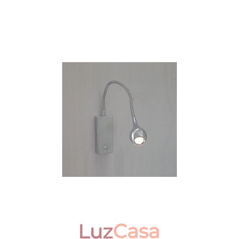 Luminária de parede moderna contemporânea com luz ambiente