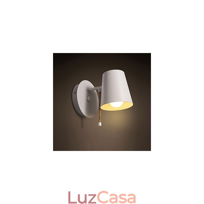 Luminária de parede moderna contemporânea com luz ambiente