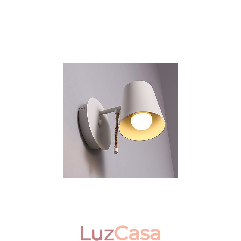 Luminária de parede moderna contemporânea com luz ambiente