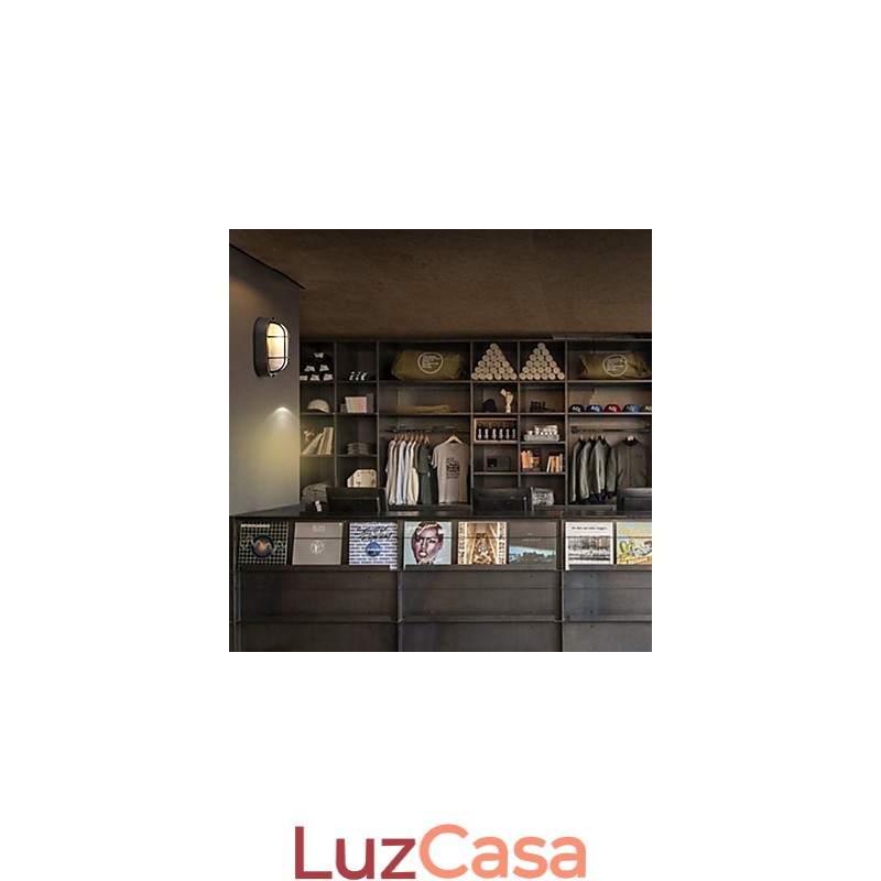 Luminária de parede moderna contemporânea com luz ambiente