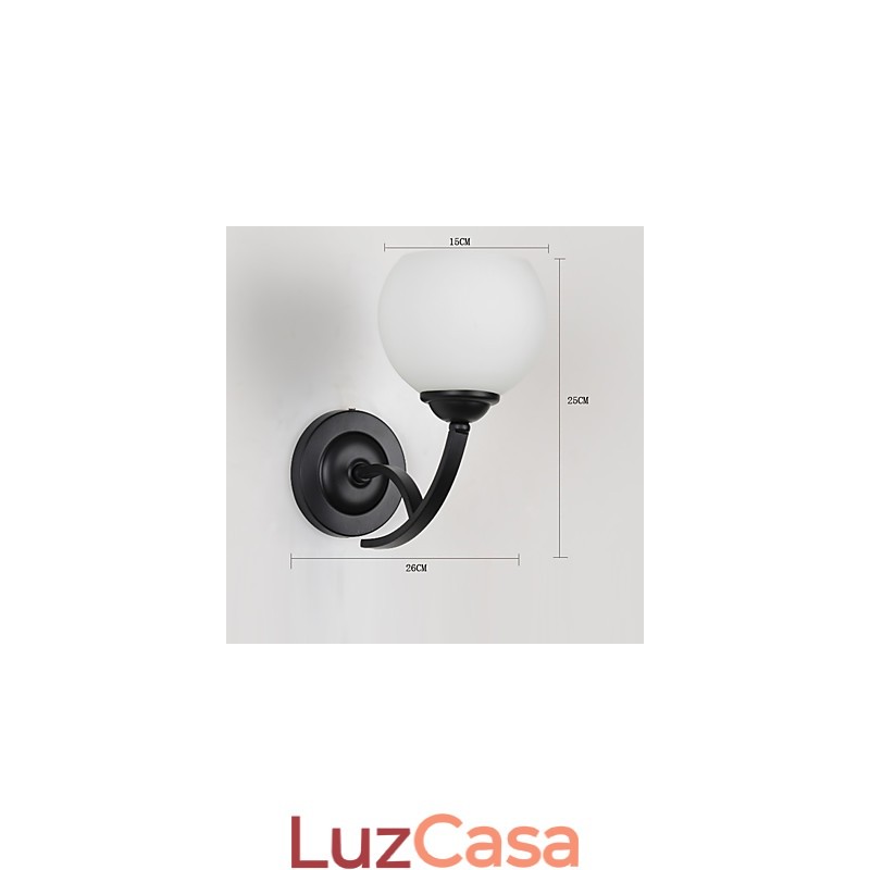 Pintura Contemporânea Moderna Característica Arandelas de Parede de Luz Ambiente Luminária de Parede