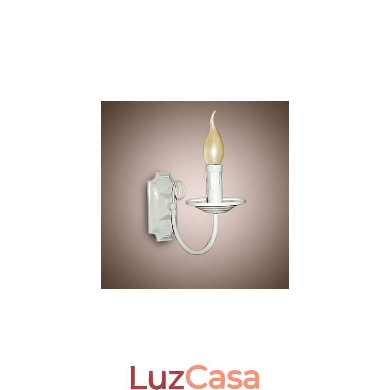 Luminária de parede moderna simples, vela, lâmpada de cabeça única, lâmpada de cabeceira para corredor