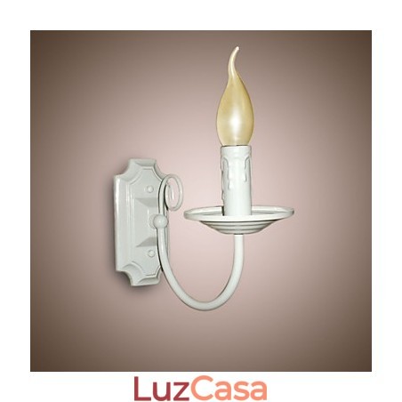 Luminária de parede moderna simples, vela, lâmpada de cabeça única, lâmpada de cabeceira para corredor