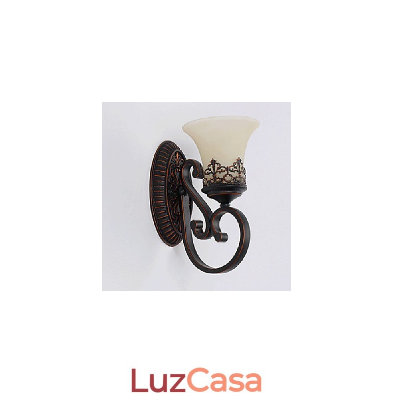 Recurso eletrogalvanizado contemporâneo moderno para arandelas de parede com luz ambiente