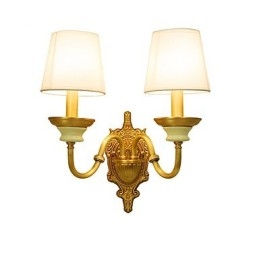 Simples Country Tradicional Clássico Latão Recurso para Mini Estilo Uplight Wall Sconces Luz de Parede