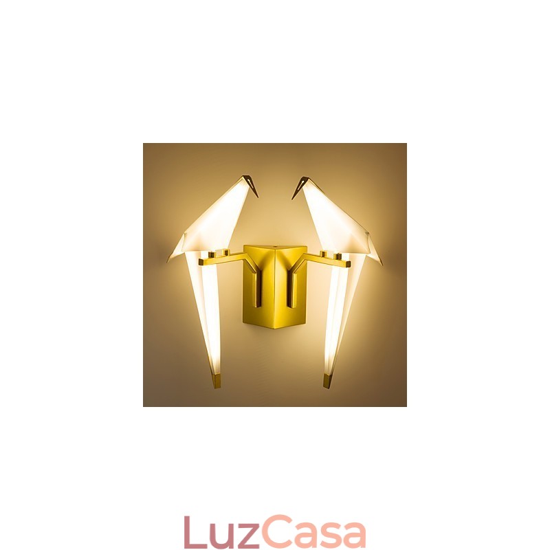 Integrado Simples Tradicional Clássico Country Gold Feature para Mini Estilo de Luz Ambiente
