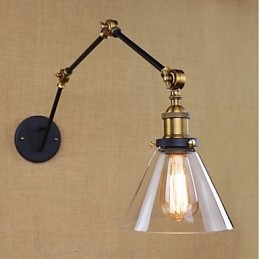 Pintura retrô vintage simples para proteção ocular com braço oscilante e luz ambiente