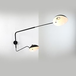 Luminária de parede vintage estilo industrial loft americano para quarto, sala de jantar, sala de café e bar, decoração de parede