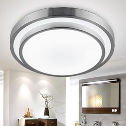Luminárias embutidas redondas simples modernas diâmetro 29cm