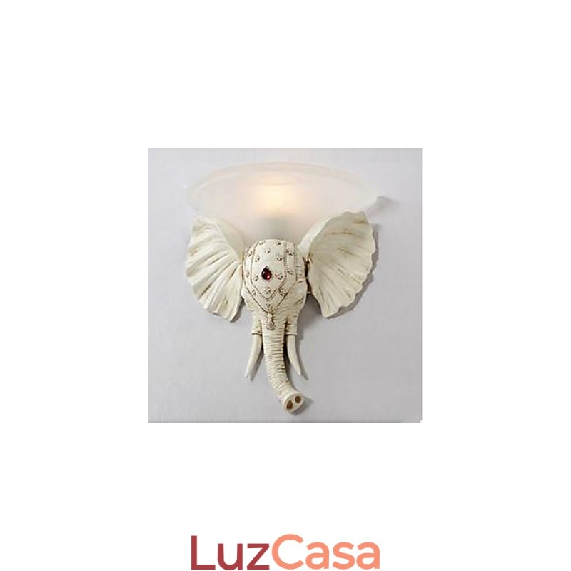 Luminária de parede continental Luminária de parede para sala de estar Luminária de parede criativa americana para sala de estar