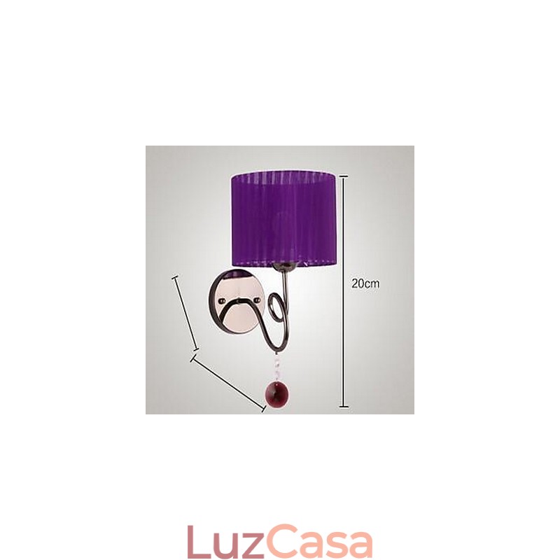 Luminária de parede moderna contemporânea galvanizada Uplight