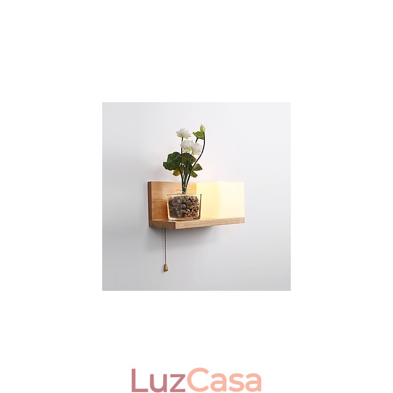 Recurso country para proteção ocular estilo mini, arandelas de parede com luz ambiente, luminária de parede