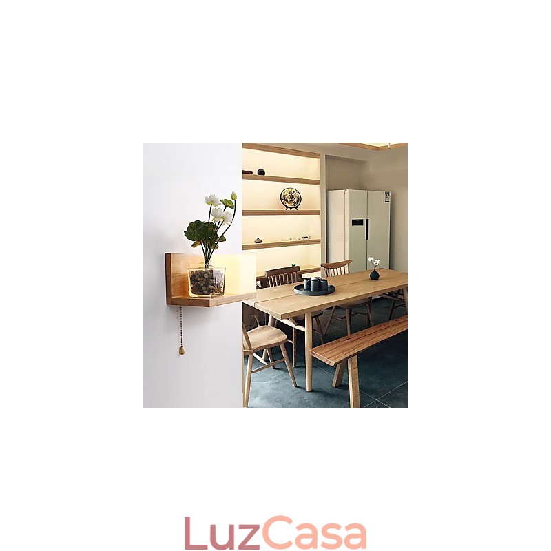Recurso country para proteção ocular estilo mini, arandelas de parede com luz ambiente, luminária de parede