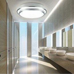 Luminárias embutidas redondas simples modernas diâmetro 29cm