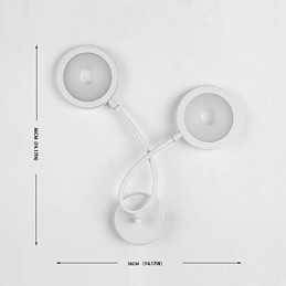 Pintura Contemporânea Moderna Recurso para Arandelas de Parede de Luz Ambiente Luminária de Parede