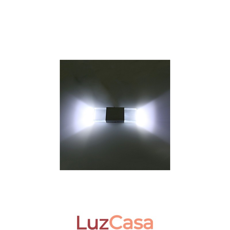6 Soquetes de Tubo Fluorescente Moderno Contemporâneo Brilhante Característica para Luz Ambiente Arandelas de Parede Luz de Parede