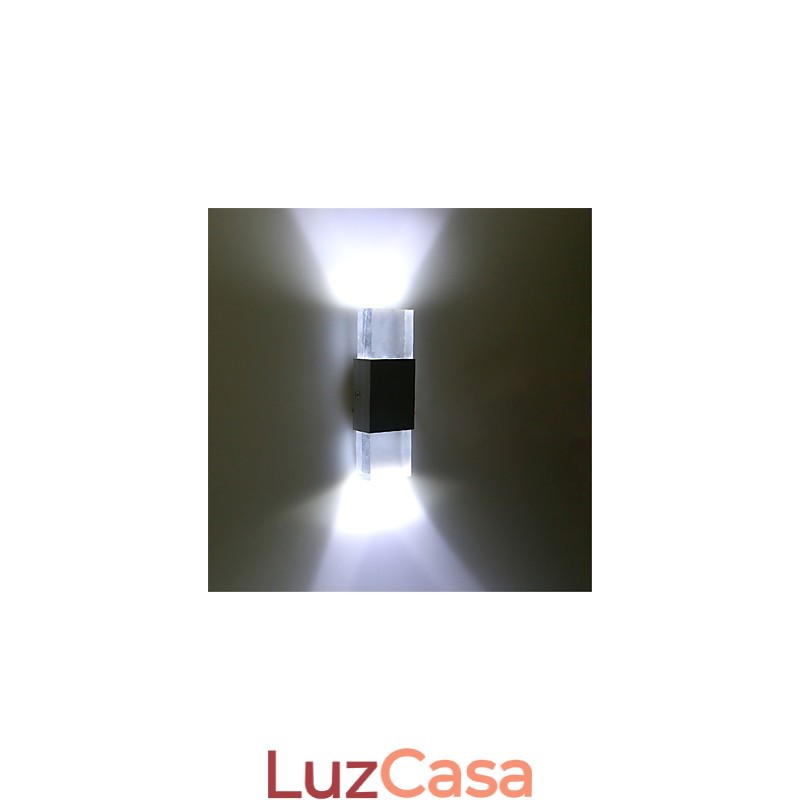 6 Soquetes de Tubo Fluorescente Moderno Contemporâneo Brilhante Característica para Luz Ambiente Arandelas de Parede Luz de Parede