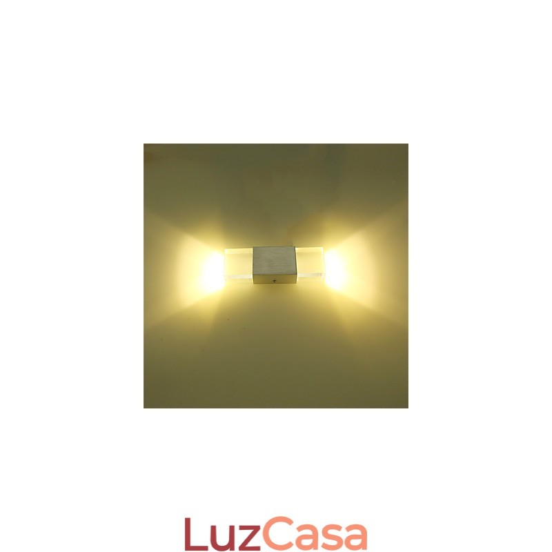 6 Soquetes de Tubo Fluorescente Moderno Contemporâneo Brilhante Característica para Luz Ambiente Arandelas de Parede Luz de Parede