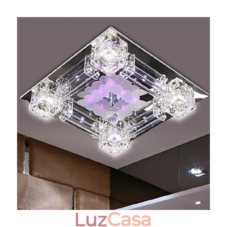 Moderno Contemporâneo Cristal Galvanizado Vidro Montagem Embutida Moderno Contemporâneo Cristal Galvanizado Vidro Montagem Embutida