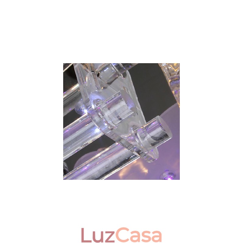 Moderno Contemporâneo Cristal Galvanizado Vidro Montagem Embutida