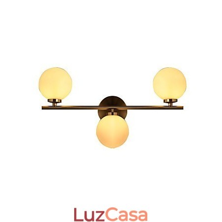 Luminária de parede de vidro moderna contemporânea bronze característica para mini estilo uplight arandelas de parede luz de parede