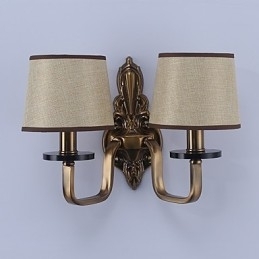Recurso tradicional clássico galvanizado para proteção ocular Arandelas de parede Downlight Luminária de parede
