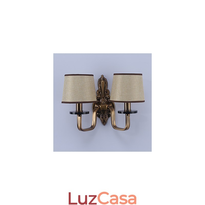 Recurso tradicional clássico galvanizado para proteção ocular Arandelas de parede Downlight Luminária de parede