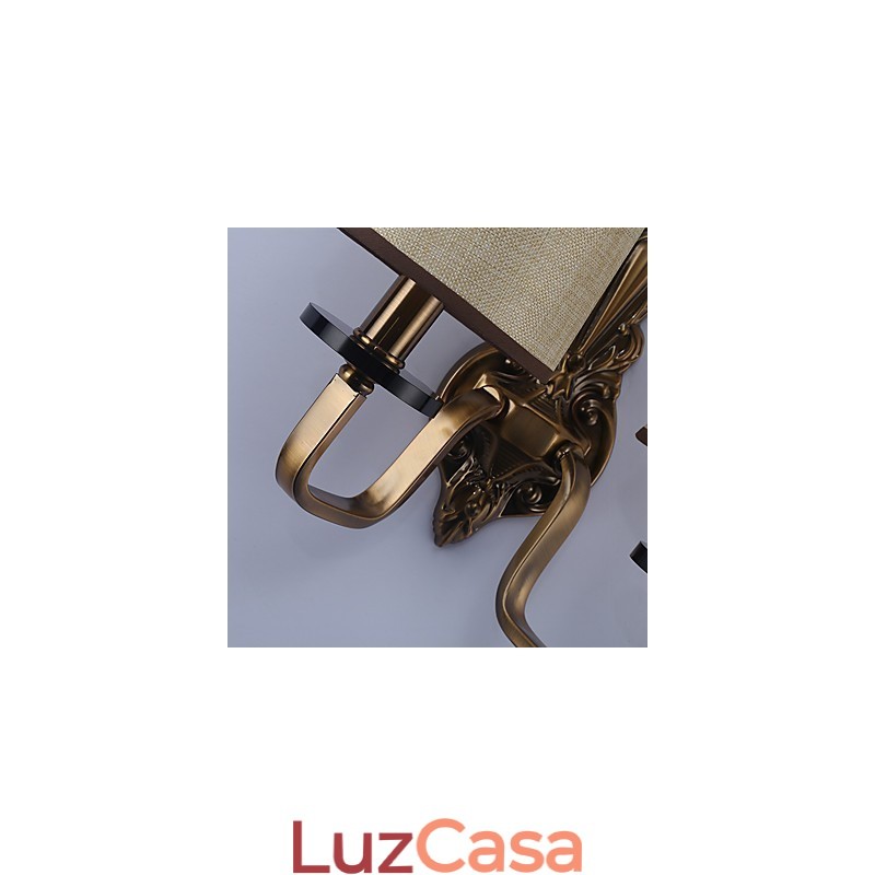 Recurso tradicional clássico galvanizado para proteção ocular Arandelas de parede Downlight Luminária de parede