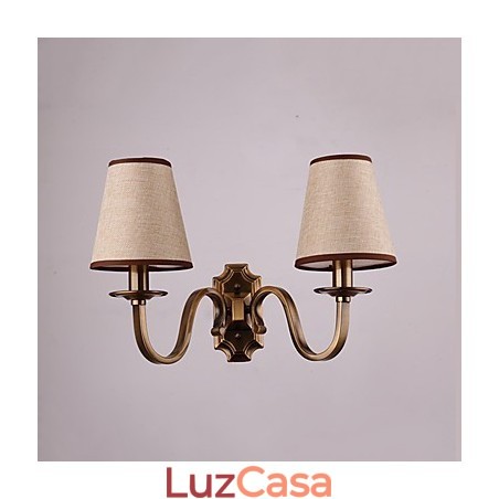 Recurso tradicional clássico galvanizado para proteção ocular Downlight Wall Spots Wall Light