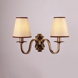 Recurso tradicional clássico galvanizado para proteção ocular Downlight Wall Spots Wall Light