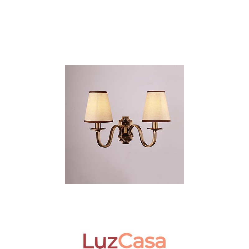 Recurso tradicional clássico galvanizado para proteção ocular Downlight Wall Spots Wall Light