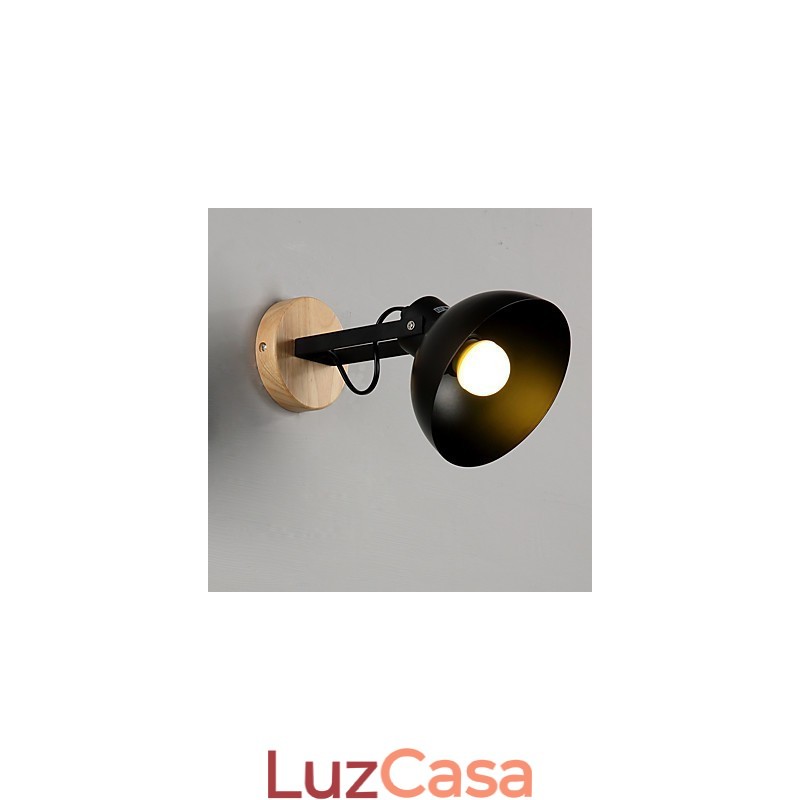 Pintura tradicional clássica rústica de chalé para arandelas de parede com luz ambiente