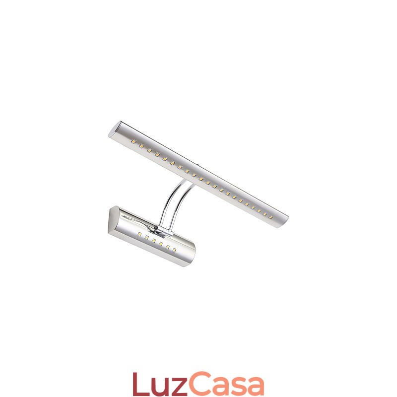 Luminária de parede moderna contemporânea galvanizada para iluminação de banheiro